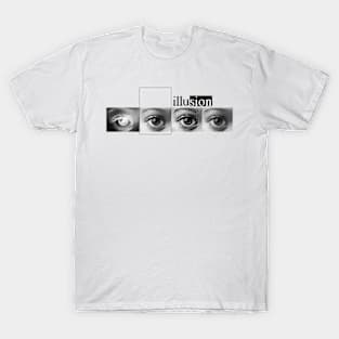 ILLUSION WHITE T-Shirt